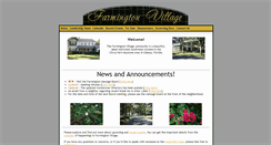 Desktop Screenshot of farmington-village.com